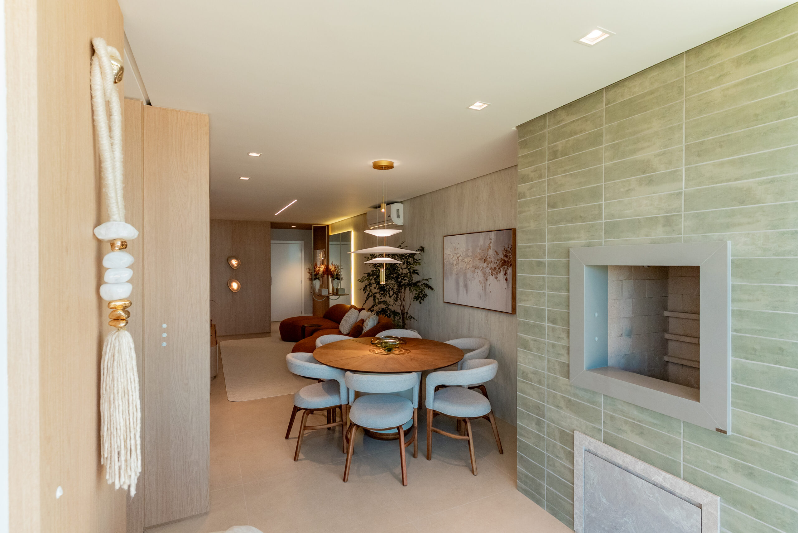 Sacada com churrasqueira